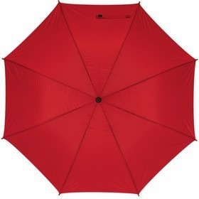 Paraguas De Golf Ø 128 Cm Caña Naranja Rojo