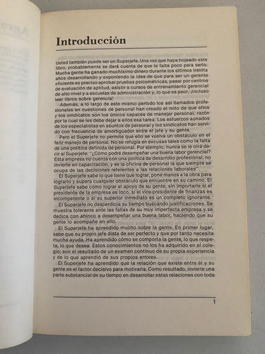 El Super Jefe. Cómo Dirigir Con Éxito. David Freemantle (Usado)