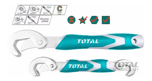 Llave Autoajustable Set 2 Piezas 9 - 32mm Total
