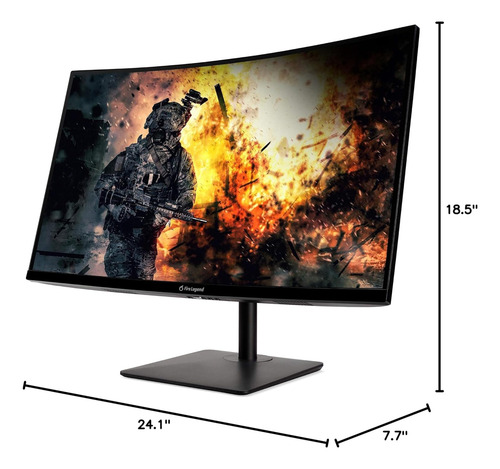 Monitor Aopen 27hc5r, 27 Pulgadas, Curvado 1500r, Full Hd...