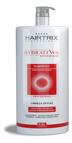 Shampoo De 2,5 Litros Para Nutrição E Hidratação Dos Cabelos