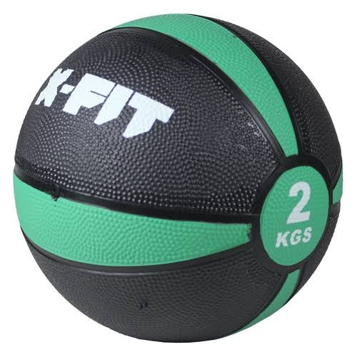 Balón Medicinal De 2kg X-fit Original Nueva Con Rebote