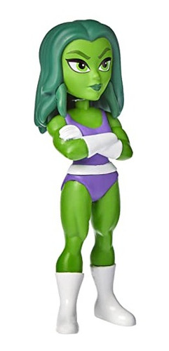 Figura Funko Marvel De She-hulk Rock Candy, Multicolor, 5 Pu