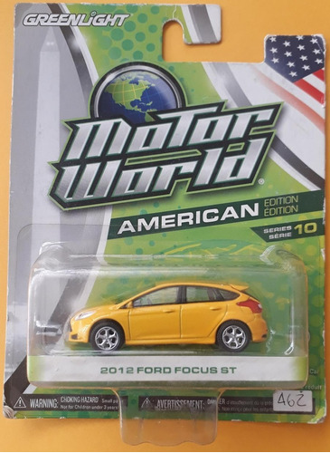 Greenlight Ford Focus St 2012 Motor World Series American
