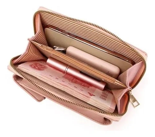 Bolso Porta Celular Genérico Sintético Antirrobo