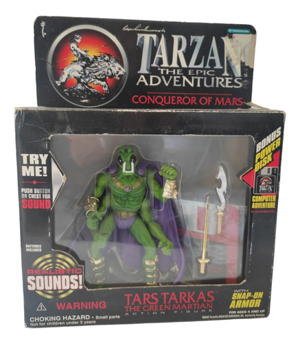 Tars Tarkas Tarzan The Epic Adventures Trendmasters Vintage