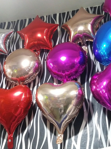 Corazon Pack De 20 Globos De 45 Cm 18 Pulgadas Helio/aire