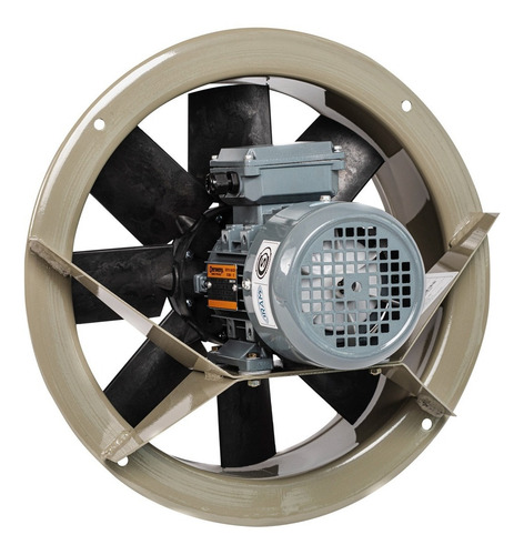 Extractor De Aire Axial Industrial 35 Cm Para Pared Gatti Ventilación