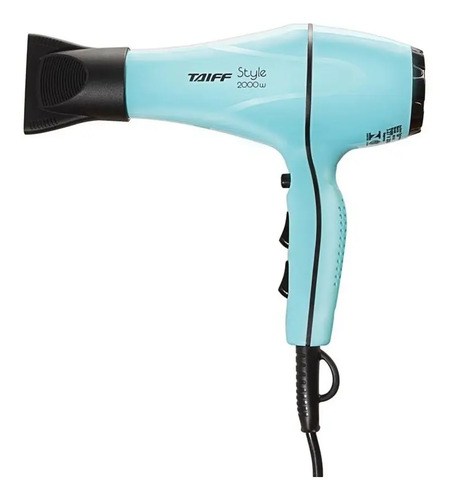 Secador Taiff Style 2000w Motor Ac Azul Tiffany - Cor Azul-Tiffany