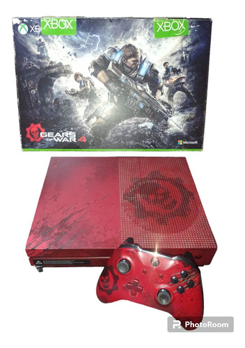 Xbox One S Edición Gears Of War 4 De 2 Teras En Caja (Usado)