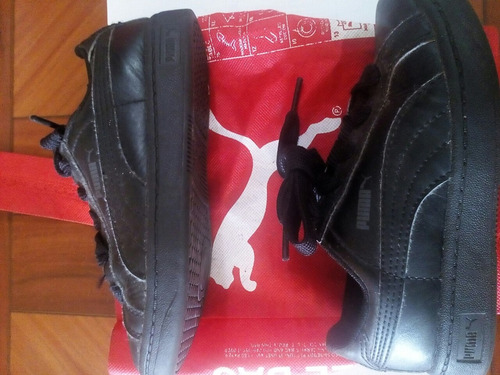 zapatos puma originales para niños rojos