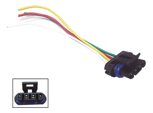 Conector Regulador Alternador Idea/siena/palio/space Fox