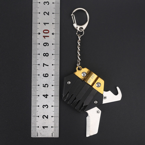 Llavero Multifuncional D Hardware Tools Gear Outdoor 05gd