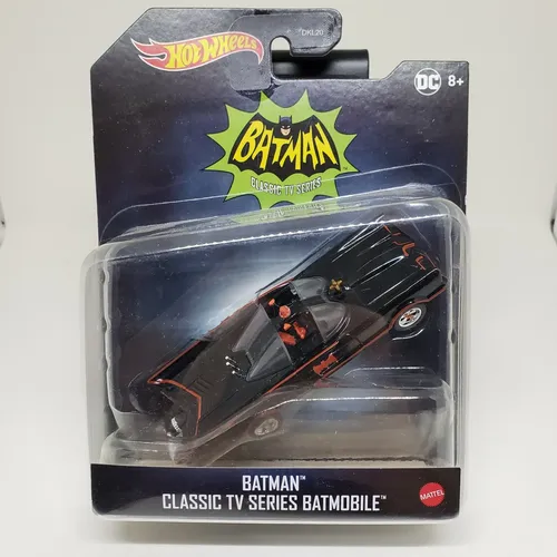 Carro Hot Wheels 1:50 Batman Classic Tv Series Batmobile