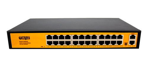 Switch Poe 24 Portas Gigabit + 02 P/ Uplink Gb Hz-2402gbpoe