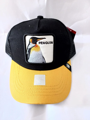 Gorra Animales Pinguino Visera Curva Red Trasera Snapback