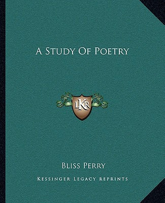 Libro A Study Of Poetry - Perry, Bliss