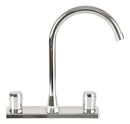 Llave Mezcladora Fregadero Maxims Cocina Cromado Jmf8060p