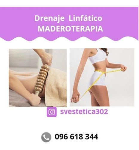 Imagen 3 de 4 de Masajes!! Maderoterapia, Drenaje Linfático, Masajes Relax.