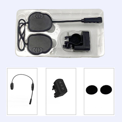 Moto Control Remoto Bluetooth Casco Auriculares Altavoces