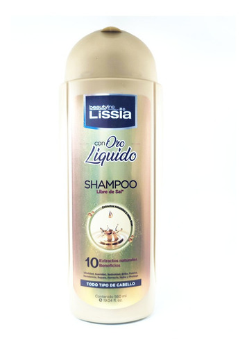 Lissia Shampoo Oro Líquido - mL a $209