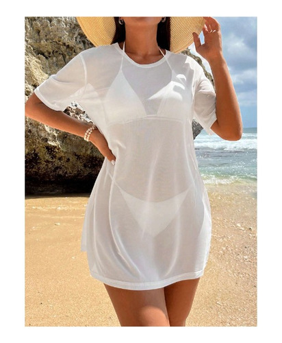 Salida De Baño Boho Tejida Playa Cover Up Mahala