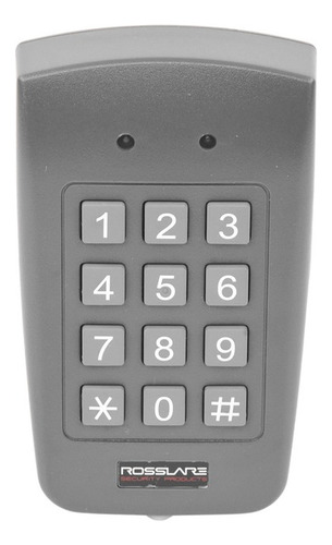Teclado Autónomo Rosslare Para 500 Usuarios Acf-43 Color Negro