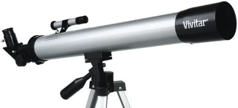 Imagen 2 de 5 de Refractor De Telescopio Vivitar Tel50600 Con Trípode (negro)