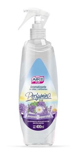 Perfumina Textil Aire Pur Iberia 400 Ml Lavanda Superstar 