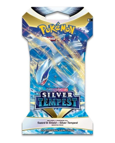 Cartas Pokémon Tcg Silver Tempest Sleeved Sobres Originales
