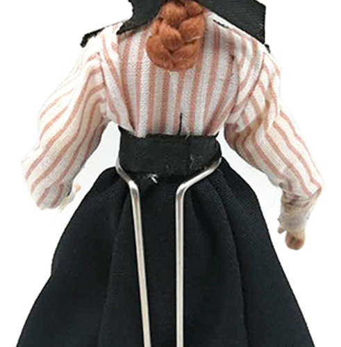 Nuevo Casas Casa De Figuras De Niña En Vestido Largo