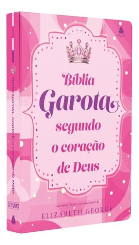 Biblia Da Garota Segundo O Coração De Deus Nova Viva Capa Dura Felicidade Com Letra Grande