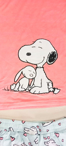 Pijama Para Mujer Snoopy Conejito Pantalon Sudadera Calida