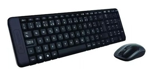 Imagen 5 de 8 de Kit de teclado y mouse inalámbrico Logitech MK220 Español Latinoamérica de color negro