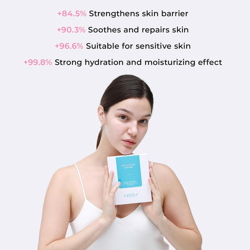 Mascarilla Facial Hidratante Con Ácido Hialurónico Para Piel