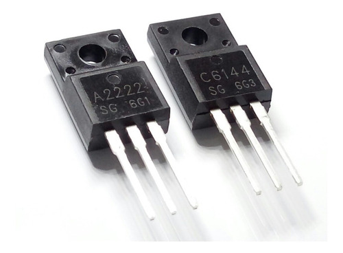 10 X Pack Transistor 2sa2222 + 2sc6144 A2222 C6144 Impresora
