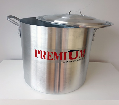Olla Industrial #40 Capacidad 30 L Aluminio 3.5ml De Espesor