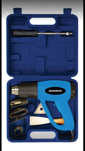 Pistola De Calor En Kit 2000w 300º/550ºc + Accesorios Gamma