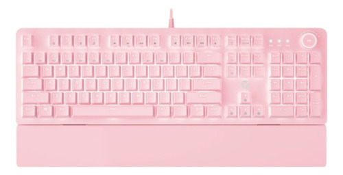 Teclado Gamer Fantech Sakura Max Power Mk853 Rosado Rgb |css