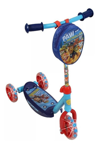 Patineta Niño Paw Patrol Patrulla Canina 3 Ruedas