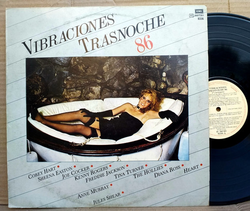 Varios - Vibraciones Trasnoche 86 - Lp Heart Cocker Turner