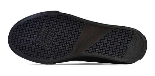 Imagen 2 de 5 de Zapatilla John Foos 184 Botita Totally Black. Dist Oficial.