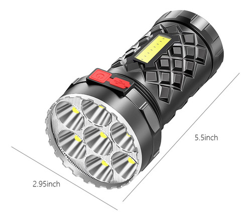 Linterna De Mesa Led Brillante Recargable Para Acampar Al Ai