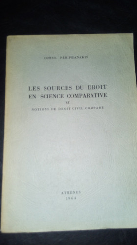 Les Sources Du Droit En Science Comparative ... Const. Périp
