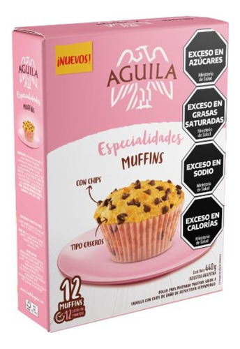 Muffins Chips Aguila Mediano