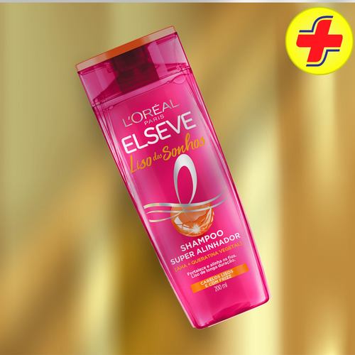Kit Liso Dos Sonhos Shampoo 400ml + Condicionador 400ml