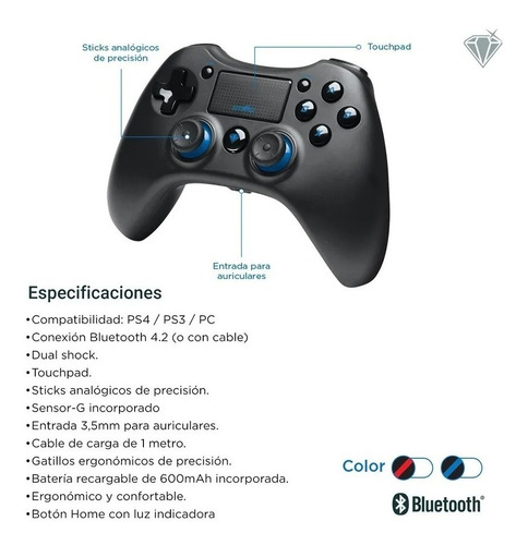 Imagen 6 de 6 de Level Up Tarantula - Negro - 1