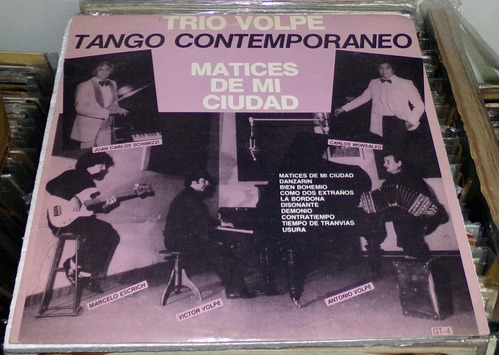 Trio Volpe Tango Contemporaneo Matices De Mi Ciudad Lp Kktus