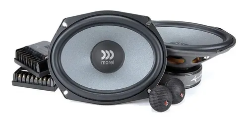 Kit 2 Vias Morel Tempo Ultra 692 6x9 Coaxial Tempo 602 6 Pol