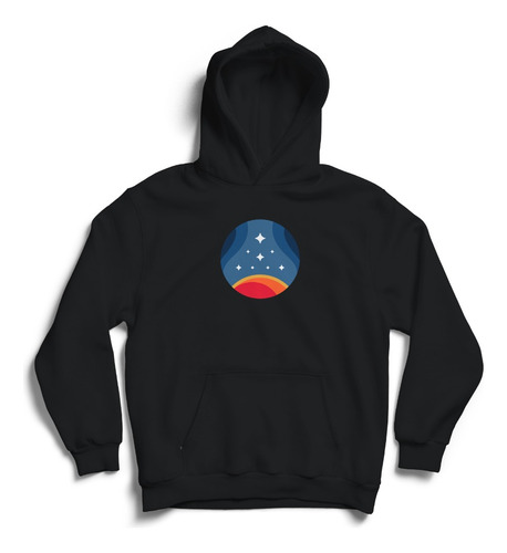 Sudadera Hoodie Starfield Constelación Logo